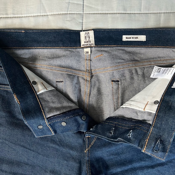 Men's Dark Blue Jeans - Picture 5 of 5